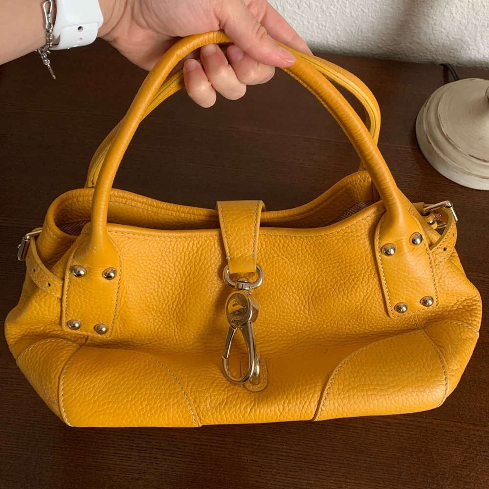 Dooney & Bourke Mustard Yellow Purse